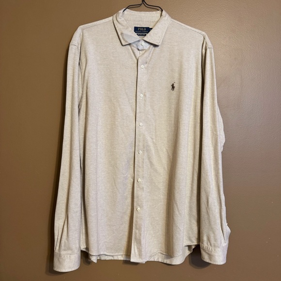 Polo Ralph Lauren Other - Ralph Lauren Polo Slim Fit Herringbone Knit Shirt